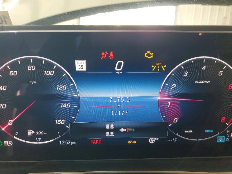 2025 Mercedes-benz Gls-klasse VIN 4JGFF5KE7SB317050 COPART salvage auction — FRONT END, Ny - Mv-907A Salvage Certificate, sold $57,000 on 2026-07-28 (photo 9)