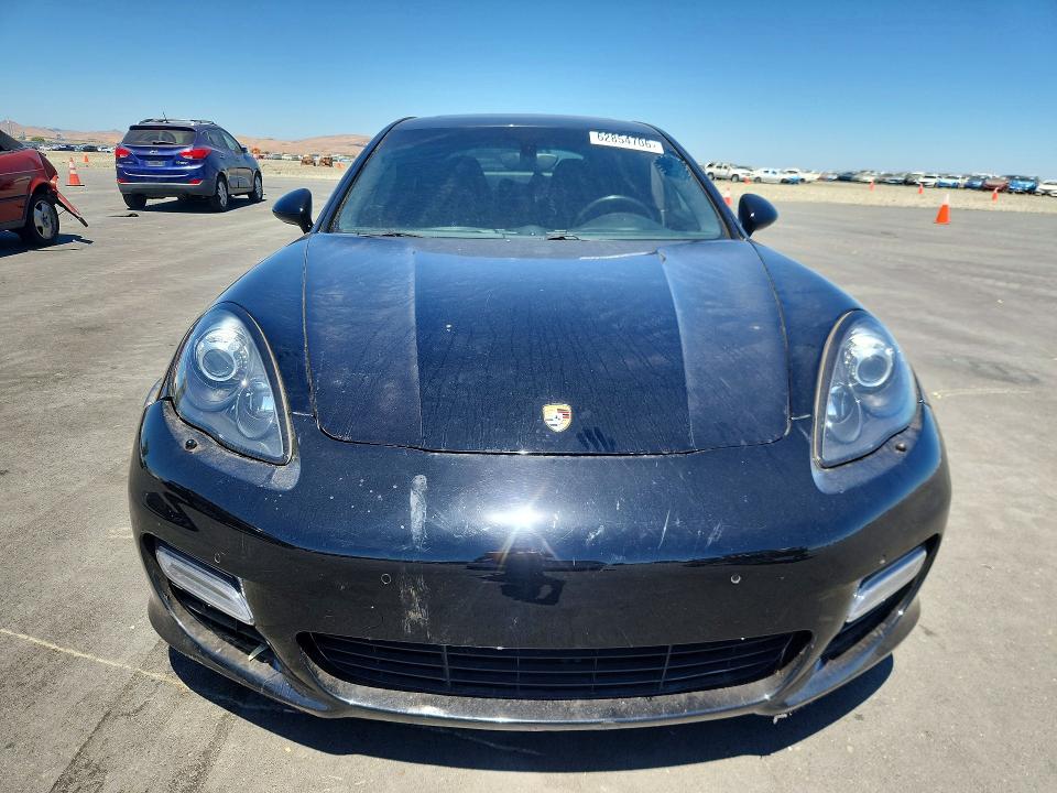 2013 Porsche Panamera VIN WP0AC2A74DL090373 COPART salvage auction — FRONT END, Ca - Salvage Certificate, sold $7,300 on 2026-08-15 (photo 5)