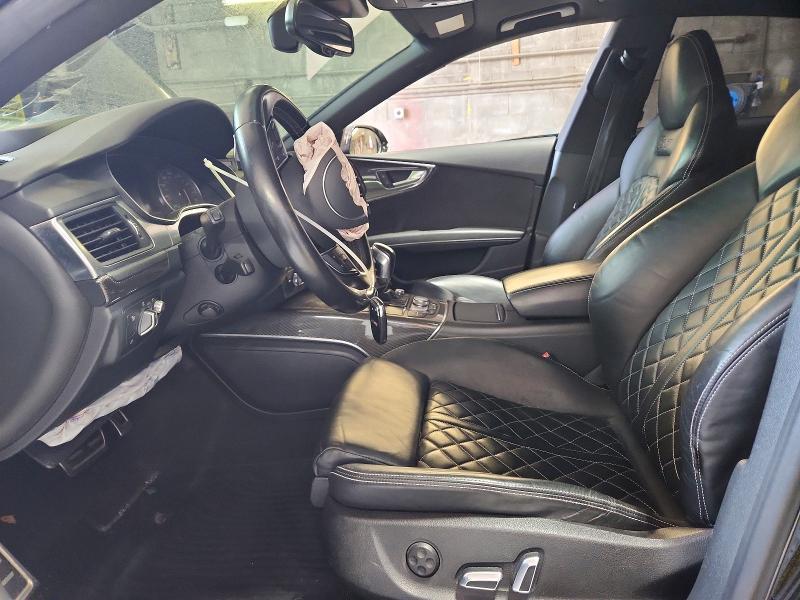 2017 Audi S7 VIN WAU2FAFCXHN117952 COPART salvage auction — FRONT END, NY - MV-907A SALVAGE CERTIFICATE, sold $6,300 on 2026-09-04 (photo 7)