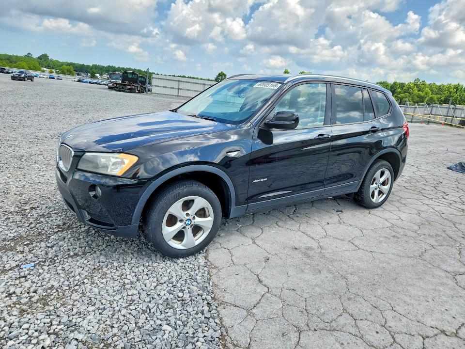 2011 BMW X3 VIN 5UXWX5C55BL706729 COPART salvage auction — NORMAL WEAR, MT - CERTIFICATE OF TITLE, sold $250 on 2026-07-21 (photo 1)