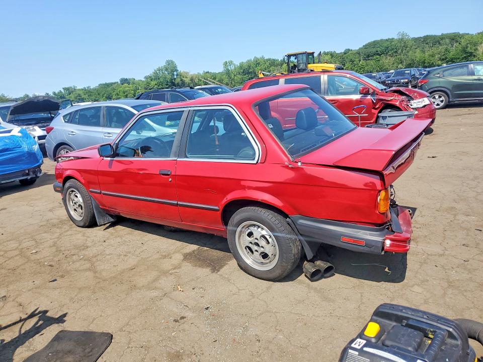 1987 BMW 3 series VIN WBAAB6402H1689229 COPART salvage auction — ALL OVER, CT - BILL OF SALE-SALVAGE, sold $1,500 on 2026-08-14 (photo 2)
