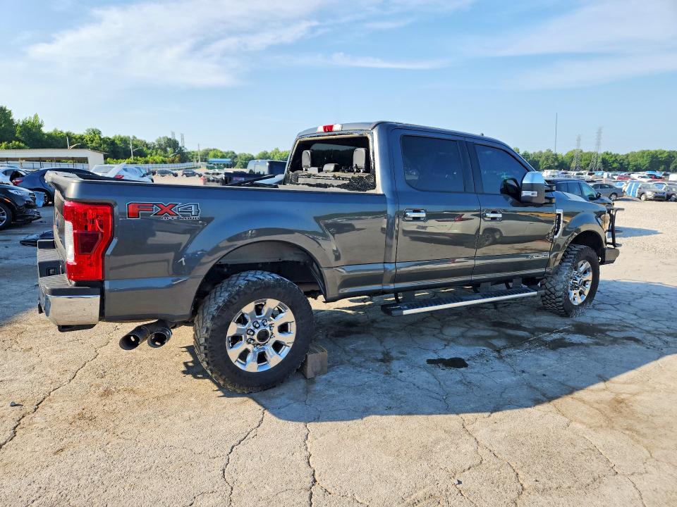 2019 Ford F250 VIN 1FT7W2BT3KEG32254 COPART salvage auction — REAR END, Ms - Cert Of Title-Salvaged, sold $10,600 on 2026-07-09 (photo 3)