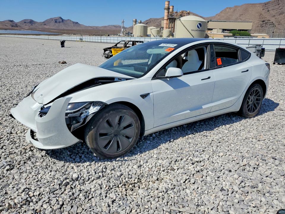2025 Tesla Model 3 VIN 5YJ3E1EAXSF017754 — COPART salvage auction photo