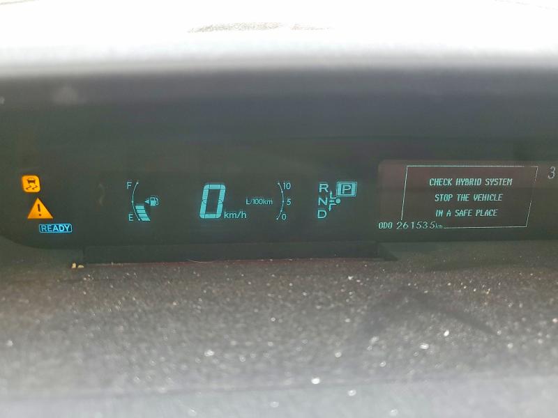 2012 Toyota Prius VIN JTDKN3DU4C5424491 COPART salvage auction — MINOR DENT/SCRATCHES, On - Permit No Brand - Unfit, sold $150 on 2026-07-30 (photo 9)