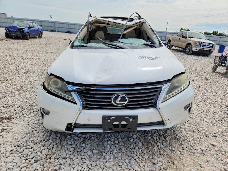 2013 Lexus VIN 2T2ZK1BA0DC099486 COPART salvage auction — ROLLOVER, Tx - Nonrepairable Title, sold $2,700 on 2026-09-17 (photo 5)