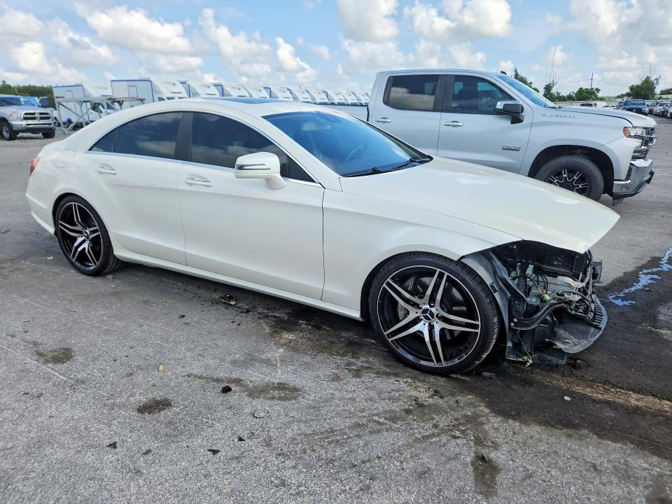 2013 Mercedes-benz Cls-klasse VIN WDDLJ7DB1DA072913 COPART salvage auction — FRONT END, Fl - Cert Of Title Slvg Rebuildable, sold $625 on 2026-07-30 (photo 4)