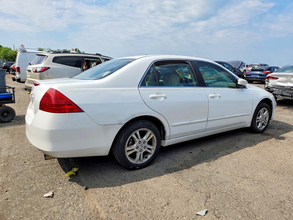 2007 Honda Accord VIN 1HGCM56387A137189 COPART salvage auction — REAR END, PA - CERTIFICATE OF SALVAGE, sold $550 on 2026-07-21 (photo 3)