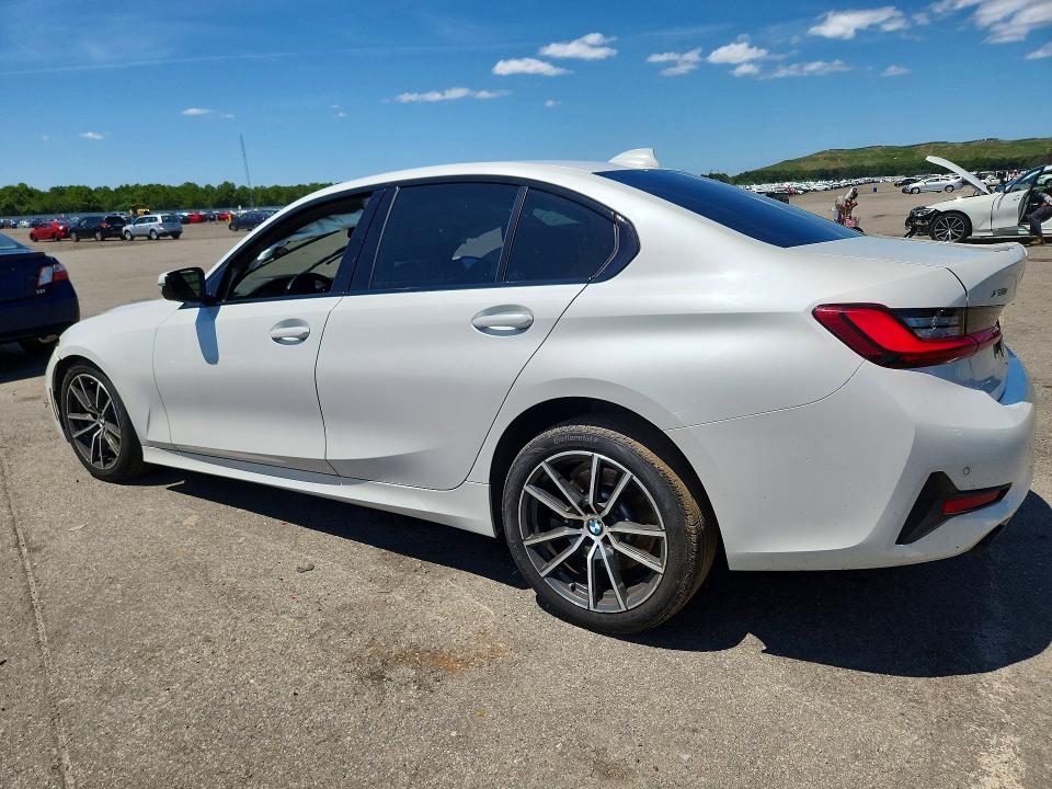 2022 BMW 3er VIN 3MW5R7J02N8C53222 COPART salvage auction — SIDE, NY - MV-907A SALVAGE CERTIFICATE, sold $10,000 on 2026-07-27 (photo 2)