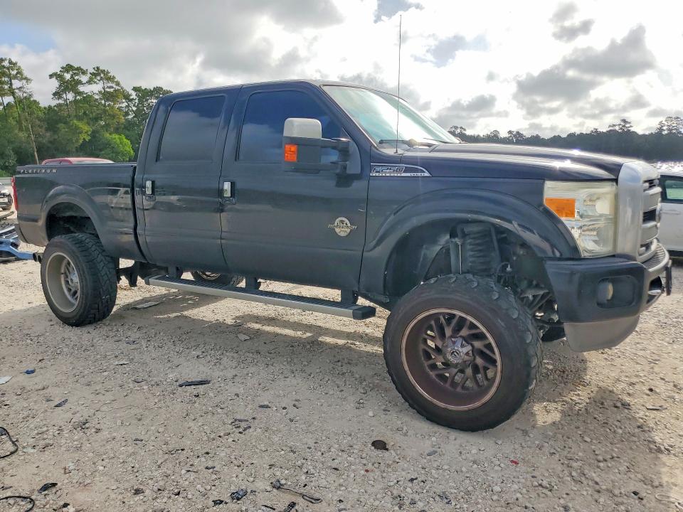 2014 Ford F-250 super duty VIN 1FT7W2BTXEEA14384 COPART salvage auction — BURN, TX - CERTIFICATE OF TITLE, sold $7,200 on 2026-09-08 (photo 4)