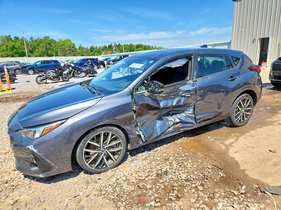 2024 Subaru Impreza VIN JF1GUAFC7R8364849 COPART salvage auction — SIDE, Wi - Certificate Of Title (P), sold $4,100 on 2026-07-20 (photo 1)