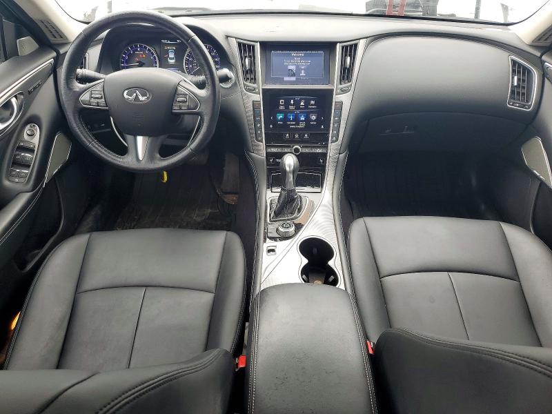 2017 Infiniti Q50 VIN JN1CV7AR7HM682824 COPART salvage auction — FRONT END, Ga - Cert Of Title-Salvage, sold $1,300 on 2026-07-16 (photo 8)