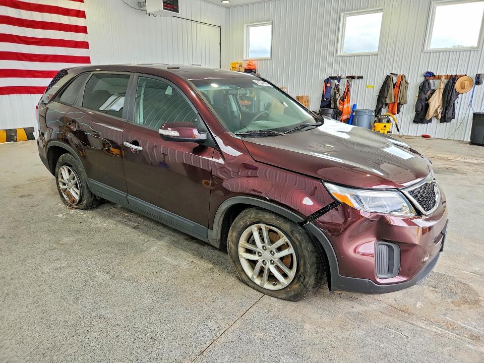 2014 Kia Sorento VIN 5XYKT3A62EG527592 COPART salvage auction — FRONT END, OH - CERT OF TITLE-SALVAGE, sold $1,500 on 2026-07-31 (photo 4)