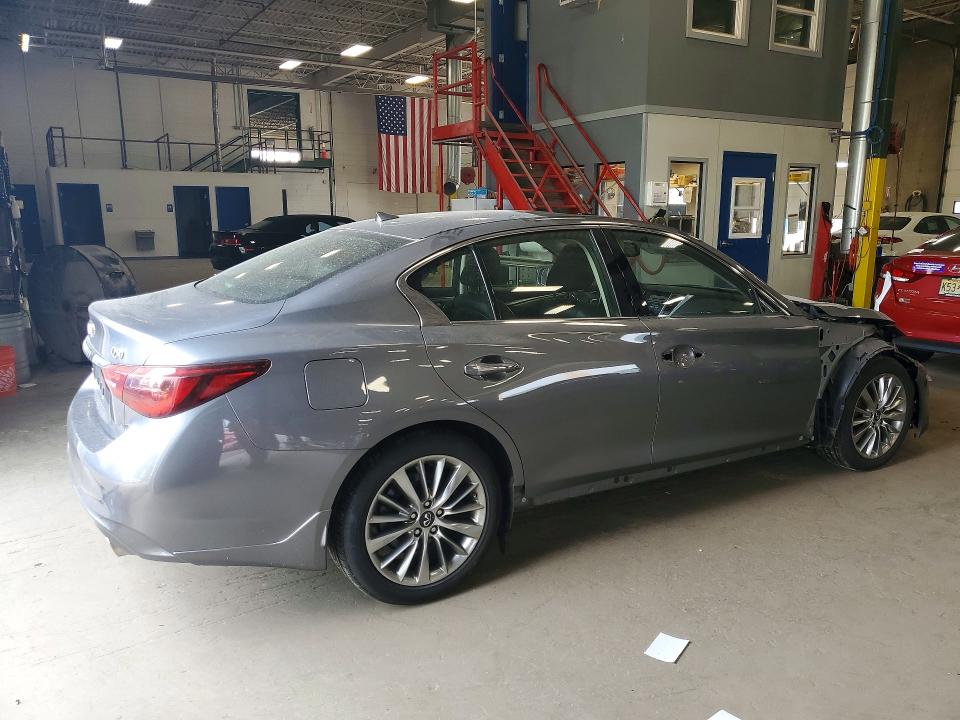 2019 Infiniti Q50 VIN JN1EV7AR1KM593623 COPART salvage auction — FRONT END, Mn - Cert Of Title-Salvage, sold $2,650 on 2026-07-28 (photo 3)