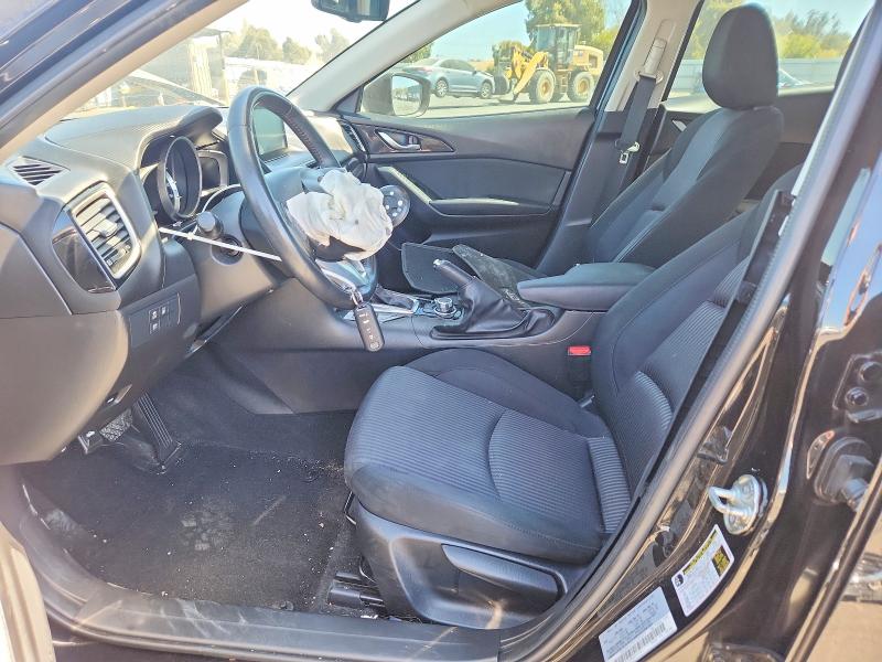 2016 Mazda 3 VIN JM1BM1W73G1293257 COPART salvage auction — FRONT END, Ca - Salvage Certificate, sold $600 on 2026-07-22 (photo 7)