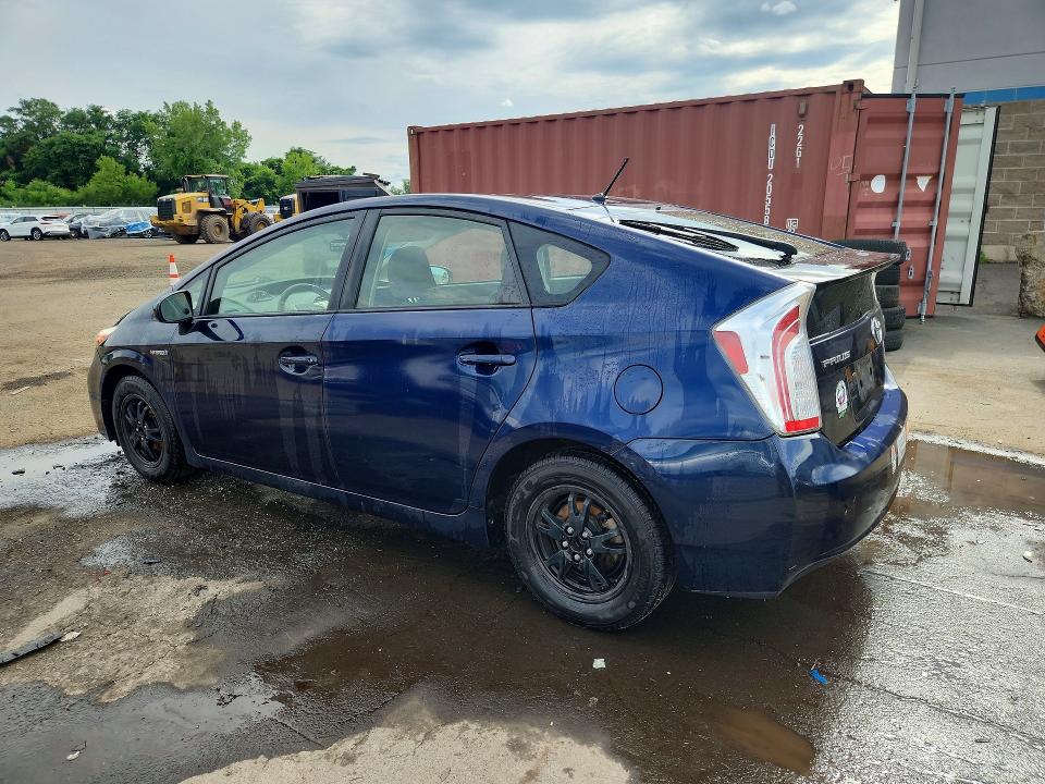 2014 Toyota Prius VIN JTDKN3DU4E1760460 COPART salvage auction — FRONT END, Ct - Cert Of Title-Salvage, sold $975 on 2026-07-31 (photo 2)