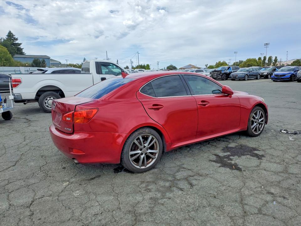 2008 Lexus Is 250 VIN JTHBK262485054888 COPART salvage auction — SIDE, CA - SALVAGE CERTIFICATE, sold $525 on 2026-07-31 (photo 3)