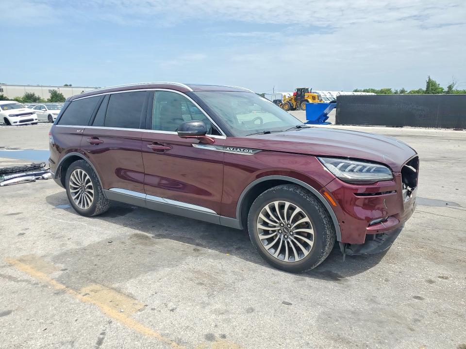 2022 Lincoln Aviator VIN 5LM5J7WCXNGL17191 COPART salvage auction — FRONT END, Fl - Certificate Of Destruction, sold $15 on 2026-07-30 (photo 4)