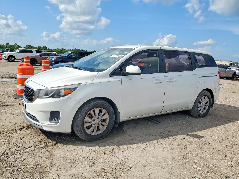 2017 Kia SEDONA VIN KNDMA5C17H6264812 COPART salvage auction — MINOR DENT/SCRATCHES, Tx - Certificate Of Title, sold $1,600 on 2026-07-30 (photo 1)