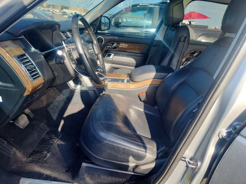 2019 Land rover RANGE ROVER VIN SALGS2SV6KA516947 COPART salvage auction — FRONT END, Fl - Certificate Of Title, sold $9,700 on 2026-07-23 (photo 7)