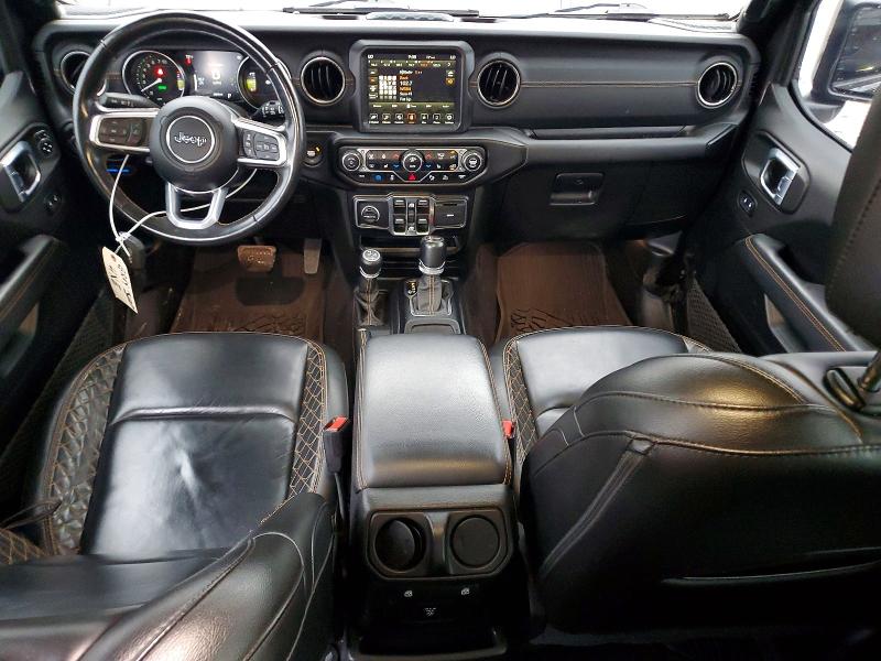2021 Jeep Wrangler unlimited VIN 1C4JJXP64MW762142 COPART salvage auction — MINOR DENT/SCRATCHES, Oh - Cert Of Title-Rebuilt Salvage, sold $16,200 on 2026-07-17 (photo 8)