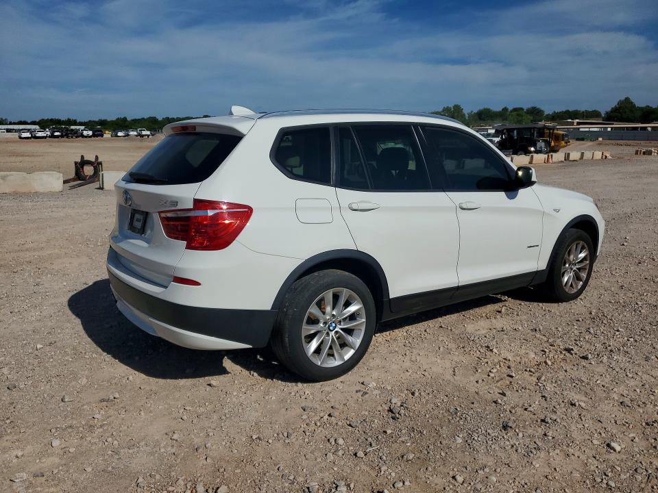 2014 BMW X3 VIN 5UXWX9C51E0D27730 COPART salvage auction — MECHANICAL, Ok - Certificate Of Title, sold $1,100 on 2026-07-14 (photo 3)