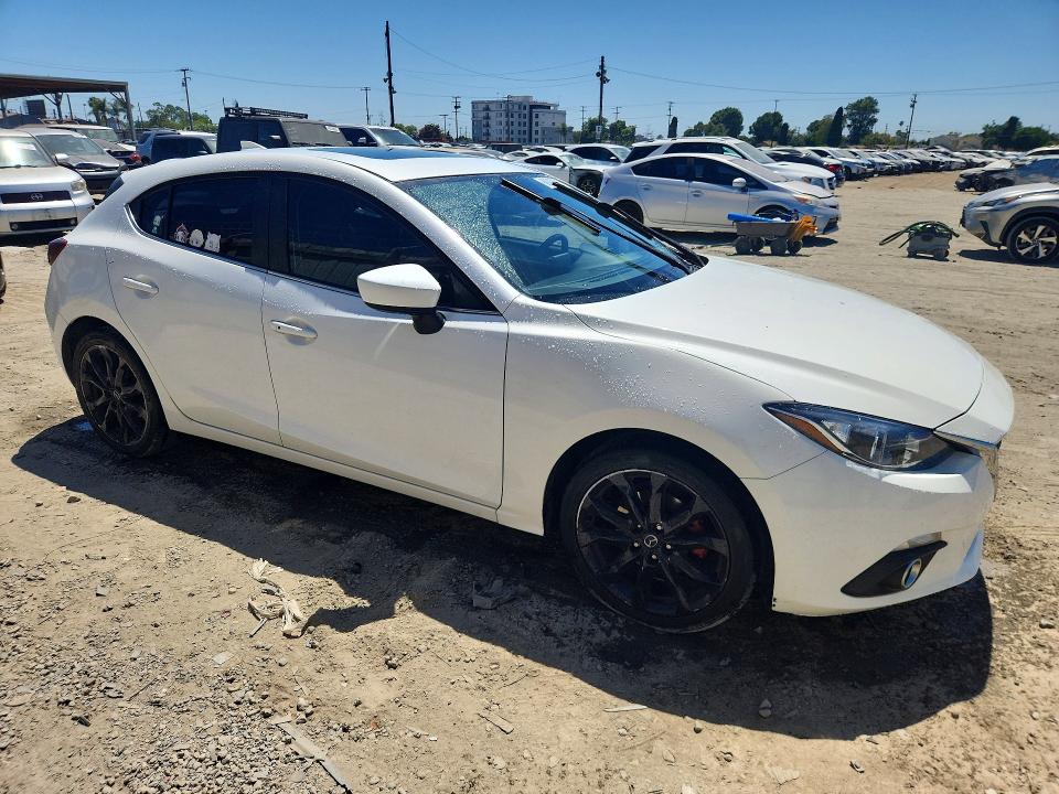 2016 Mazda 3 VIN JM1BM1M33G1281268 COPART salvage auction — REAR END, Ca - Salvage Certificate, sold $1,750 on 2026-07-16 (photo 4)