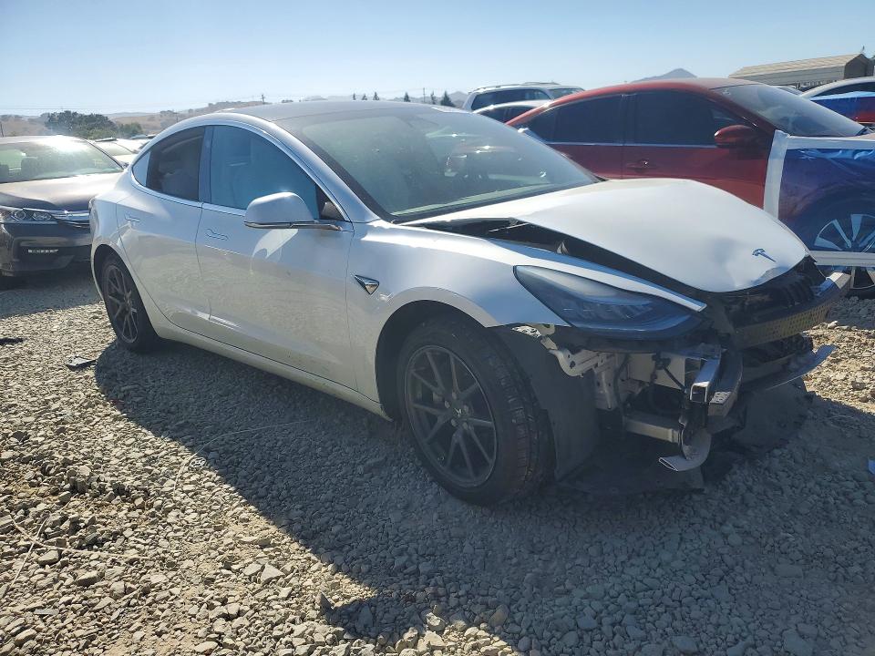 2019 Tesla Model 3 VIN 5YJ3E1EB6KF421577 COPART salvage auction — FRONT END, Ca - Salvage Certificate, sold $5,400 on 2026-07-09 (photo 4)