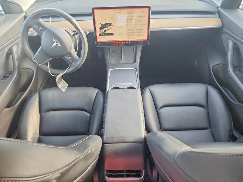 2021 Tesla Model 3 VIN 5YJ3E1EBXMF915038 COPART salvage auction — REAR END, Fl - Cert Of Title Slvg Rebuildable, sold $6,200 on 2026-07-28 (photo 8)