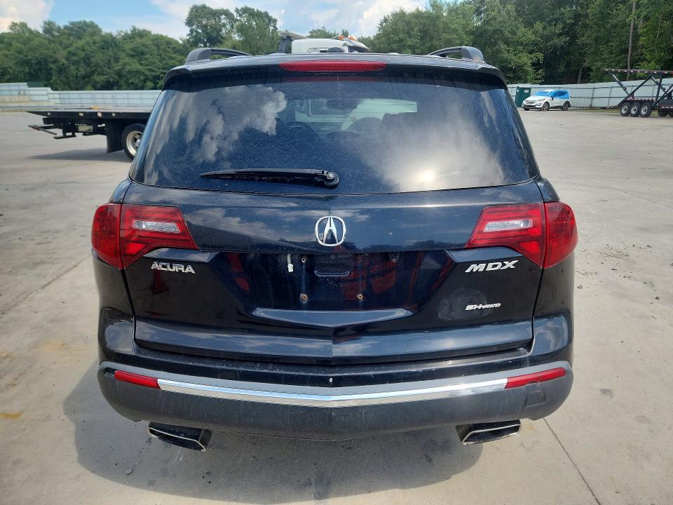 2012 Acura MDX VIN 2HNYD2H21CH503183 COPART salvage auction — FRONT END, Ga - Bill Of Sale - Parts Only, sold $375 on 2026-09-08 (photo 6)