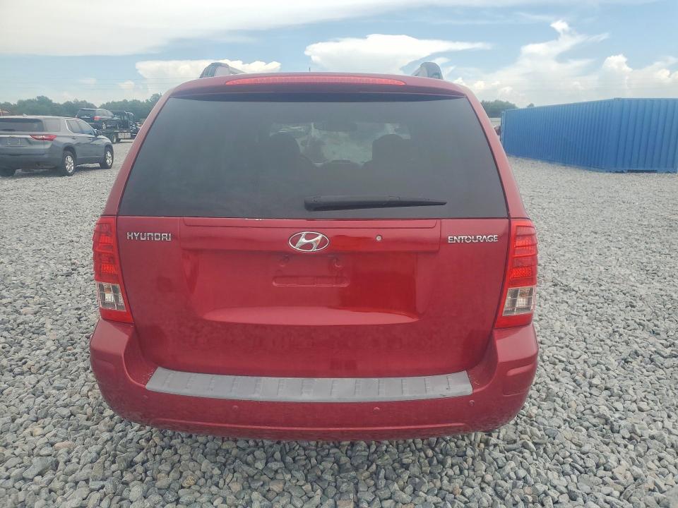 2008 Hyundai Entourage VIN KNDMC233486050922 COPART salvage auction — NORMAL WEAR, FL - CERTIFICATE OF TITLE, sold $25 on 2026-07-24 (photo 6)
