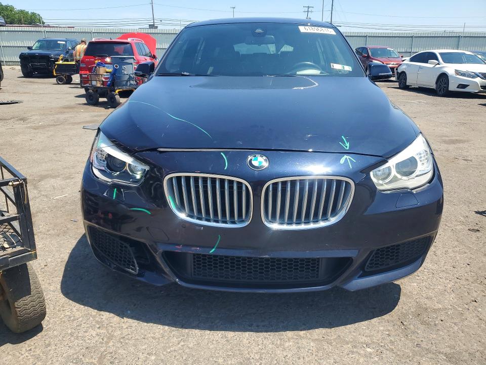 2017 BMW 5er VIN WBA5M0C33HD085319 COPART salvage auction — FRONT END, PA - CERTIFICATE OF SALVAGE, sold $4,450 on 2026-07-31 (photo 5)