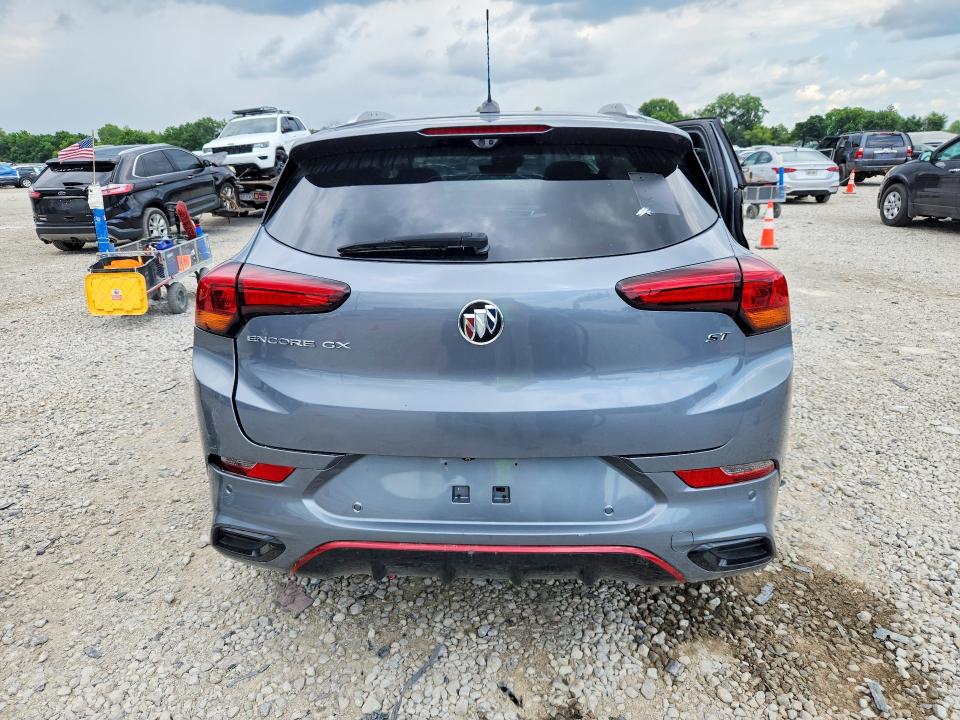 2022 Buick Encore VIN KL4MMFSL3NB041275 COPART salvage auction — SIDE, Oh - Certificate Of Title (P), sold $5,600 on 2026-07-27 (photo 6)