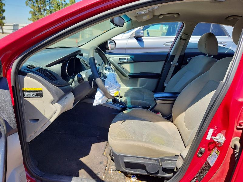 2013 Kia Forte VIN KNAFU4A26D5740230 COPART salvage auction — FRONT END, Ca - Salvage Certificate, sold $875 on 2026-07-23 (photo 7)