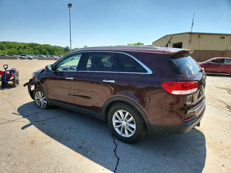 2018 Kia Sorento VIN 5XYPG4A57JG360549 COPART salvage auction — FRONT END, Ny - Mv-907A Salvage Certificate, sold $2,200 on 2026-07-14 (photo 2)