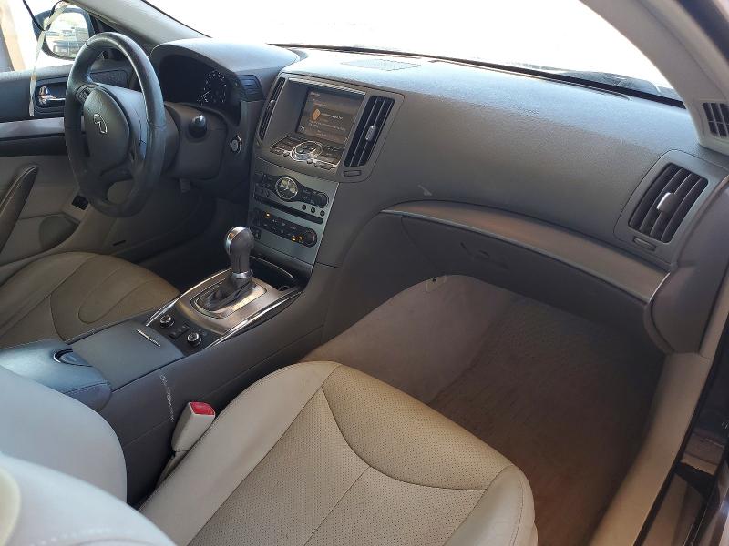 2012 Infiniti G VIN JN1CV6EL6CM472143 COPART salvage auction — SIDE, Az - Cert Of Title - Salvage, sold $1,600 on 2026-07-14 (photo 8)