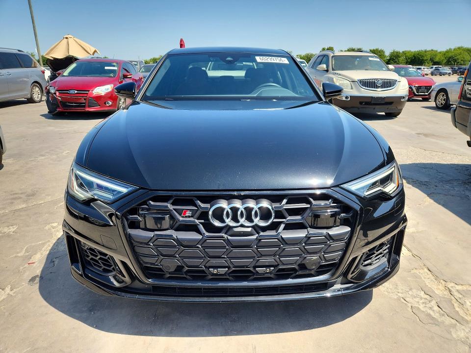 2025 Audi S6 VIN WAUEFBF26SN046315 COPART salvage auction — SIDE, Tx - Certificate Of Title (P), sold $48,250 on 2026-07-13 (photo 5)