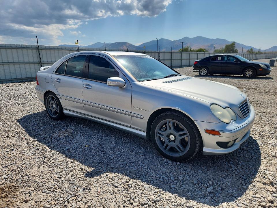 2003 Mercedes-benz C class VIN WDBRF65J03F436339 COPART salvage auction — MECHANICAL, UT - CERTIFICATE OF TITLE, sold $400 on 2026-08-18 (photo 4)