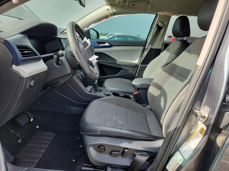 2022 Volkswagen Taos VIN 3VVWX7B21NM044432 COPART salvage auction — FRONT END, Tx - Salvage Vehicle Title, sold $2,100 on 2026-07-31 (photo 7)