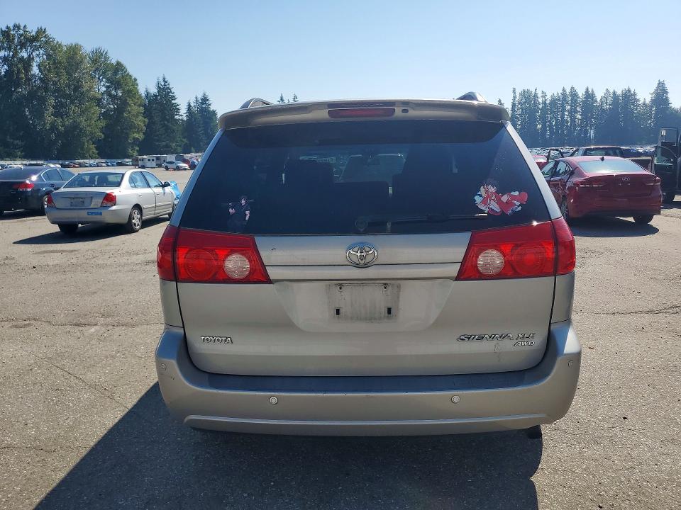 2007 Toyota Sienna VIN 5TDBK22C27S007108 COPART salvage auction — MINOR DENT/SCRATCHES, WA - VEHICLE CERT OF OWNERSHIP-TITL, sold $1,850 on 2026-07-27 (photo 6)