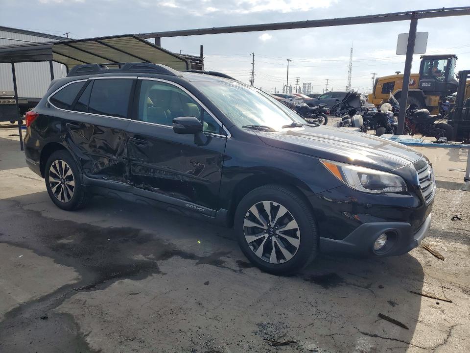 2017 Subaru Outback VIN 4S4BSANC0H3417846 COPART salvage auction — SIDE, Ca - Salvage Certificate, sold $2,100 on 2026-08-28 (photo 4)