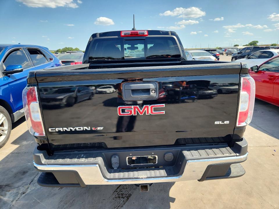 2020 Gmc Canyon VIN 1GTG5CEN6L1251089 COPART salvage auction — FRONT END, Tx - Salvage Vehicle Title (P), sold $9,000 on 2026-07-16 (photo 6)