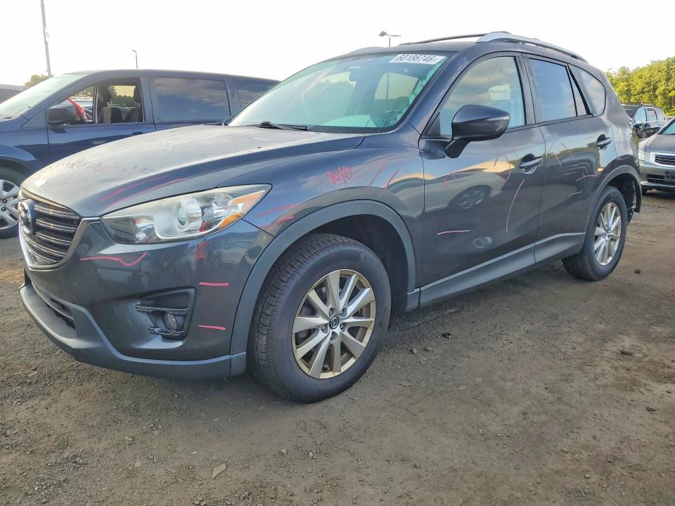 2016 Mazda Cx-5 VIN JM3KE4CY7G0756543 COPART salvage auction — REAR END, Ct - Cert Of Title-Salvage, sold $475 on 2026-07-30 (photo 1)