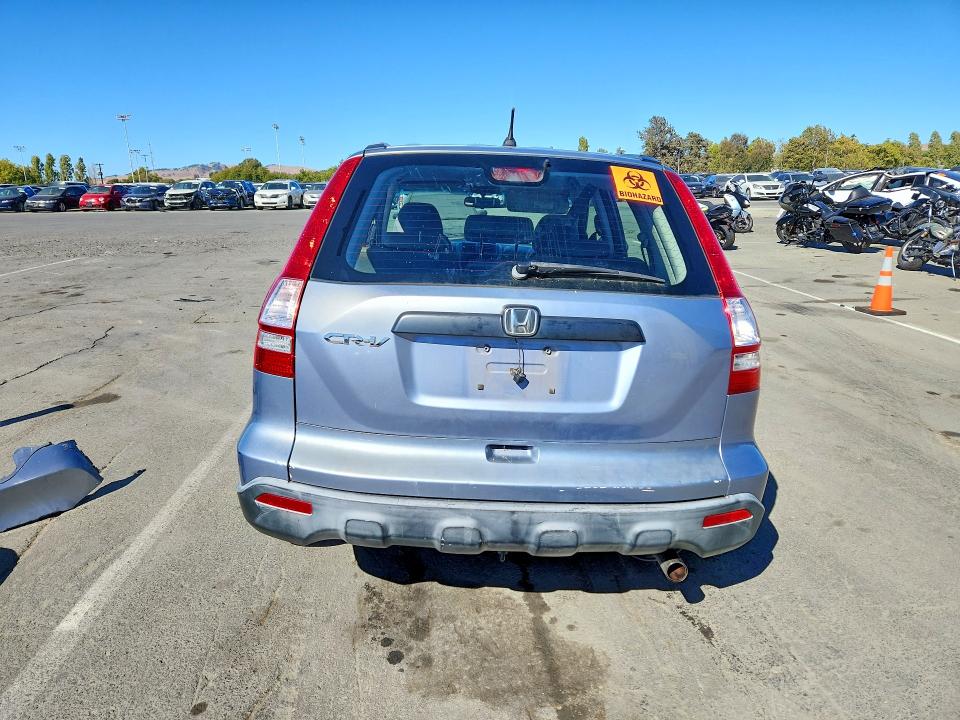 2007 Honda Cr-v VIN JHLRE48387C020670 COPART salvage auction — FRONT END, CA - DIS/DLR/EXP ONLY CLEAN TITLE, sold $775 on 2026-07-31 (photo 6)