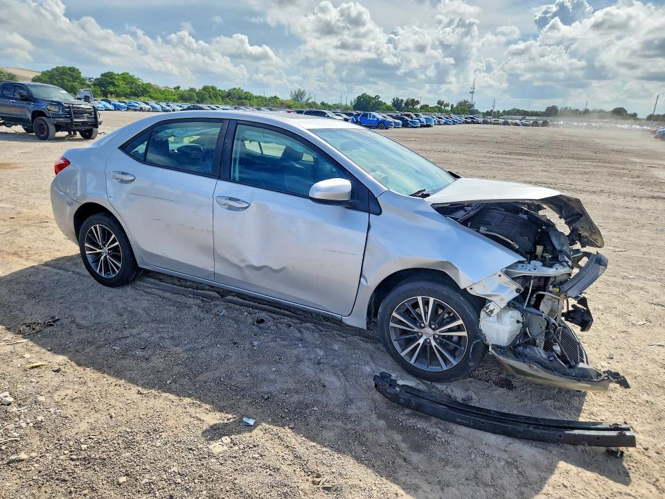 2017 Toyota Corolla VIN 5YFBURHE3HP570559 COPART salvage auction — FRONT END, FL - CERTIFICATE OF TITLE (P), sold $1,850 on 2026-07-30 (photo 4)