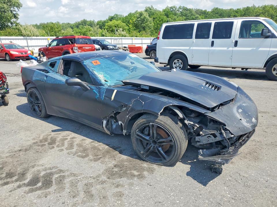 2016 Chevrolet Corvette VIN 1G1YB2D72G5101255 COPART salvage auction — ALL OVER, Va - Certificate Of Title, sold $13,500 on 2026-07-28 (photo 4)