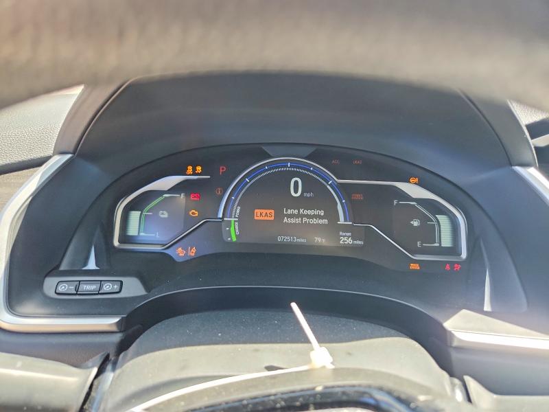 2018 Honda Clarity VIN JHMZC5F15JC018858 COPART salvage auction — FRONT END, Ca - Salvage Certificate, sold $200 on 2026-07-28 (photo 9)