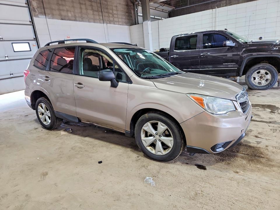 2015 Subaru VIN JF2SJABC5FH483533 COPART salvage auction — FRONT END, Wi - Junked Vehicle Bill Of Sale, sold $250 on 2026-07-21 (photo 4)
