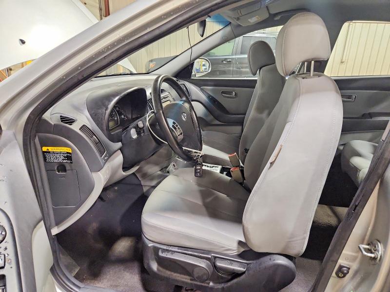 2008 Hyundai Elantra VIN KMHDU46D78U500681 COPART salvage auction — FRONT END, Pa - Certificate Of Salvage, sold $400 on 2026-07-17 (photo 7)