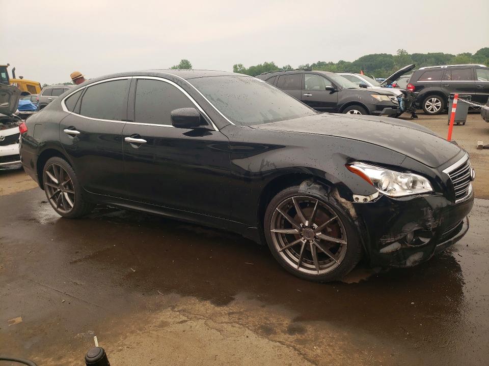 2011 Infiniti M37 VIN JN1BY1AR0BM372909 COPART salvage auction — FRONT END, Ct - Cert Of Title-Salvage, sold $575 on 2026-07-31 (photo 4)