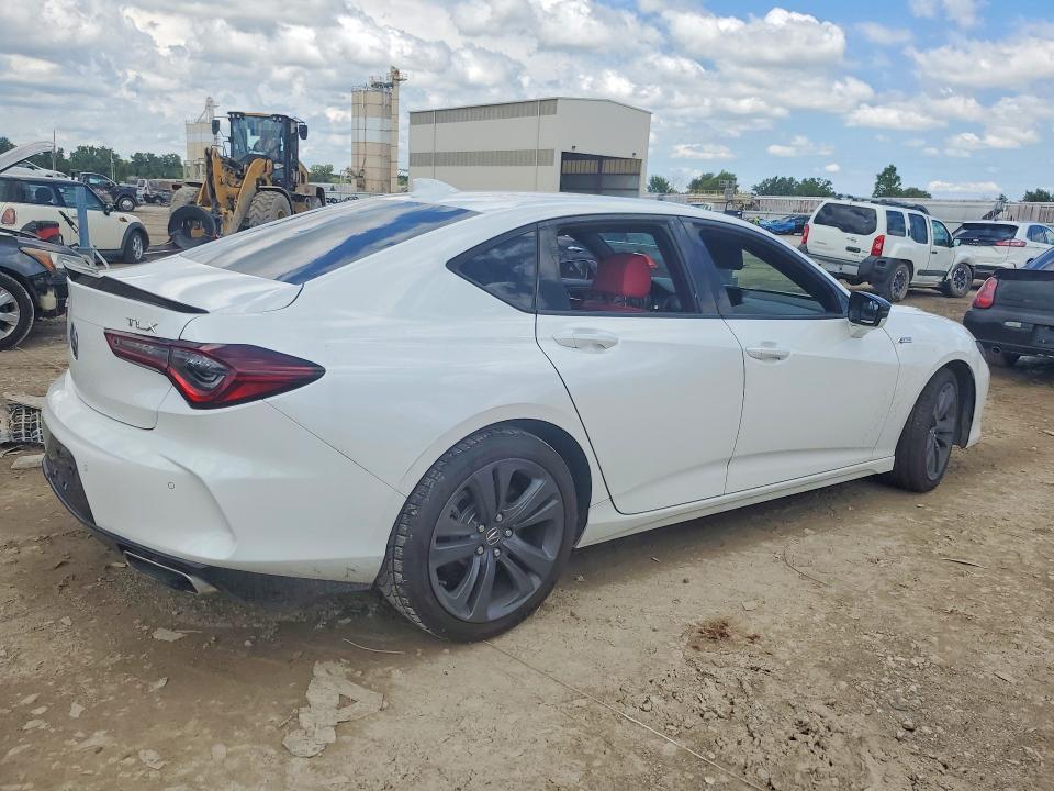 2021 Acura Tlx VIN 19UUB5F53MA011538 COPART salvage auction — VANDALISM, Mi - Dealer Only Clean Title, sold $15,000 on 2026-07-28 (photo 3)